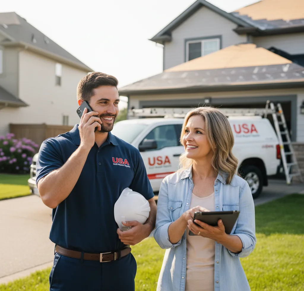 USA Roof Repair Experts customer support in Soldotna